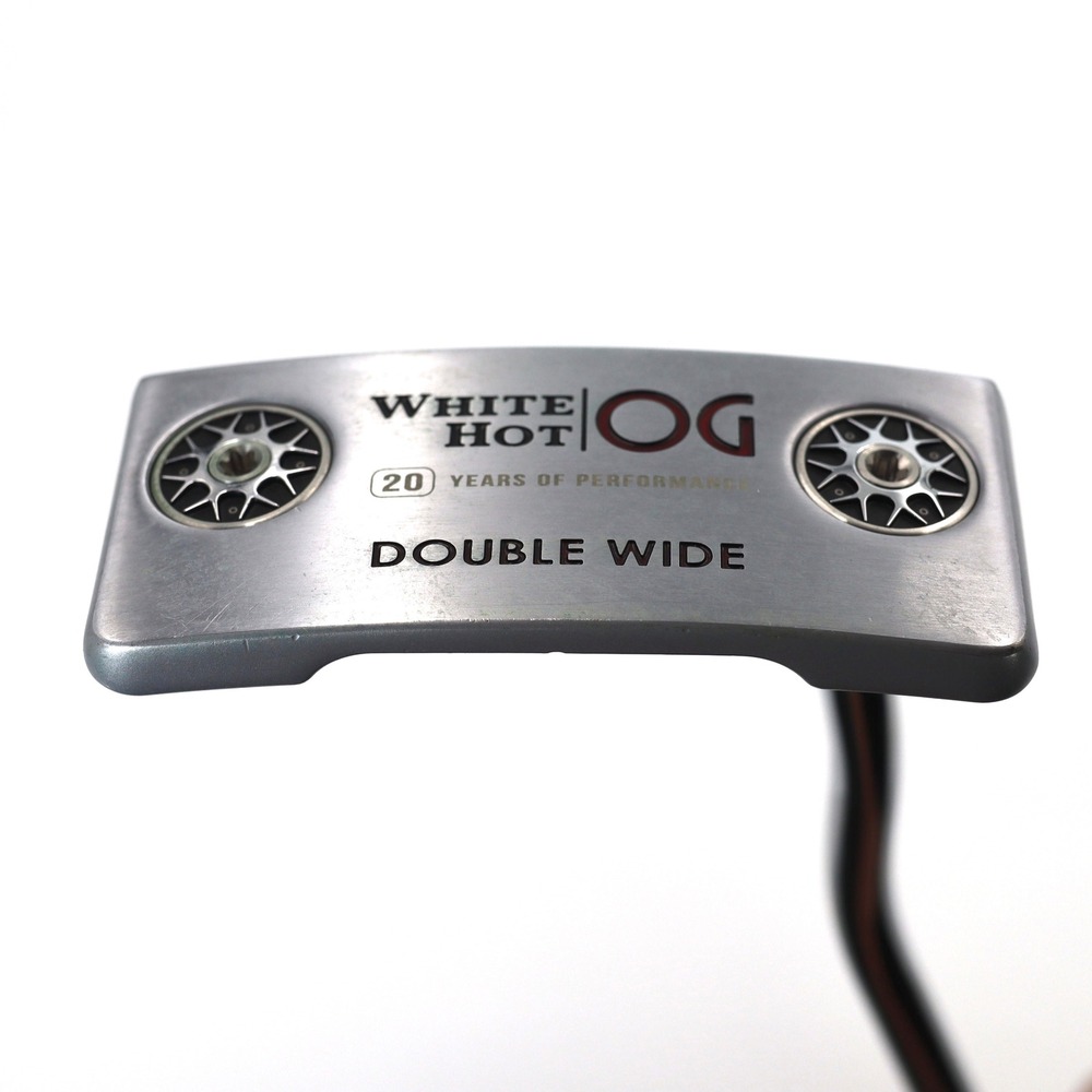Odyssey Putter Unisex 33in Silver White Hot OG Double Wide Stroke Lab Golf